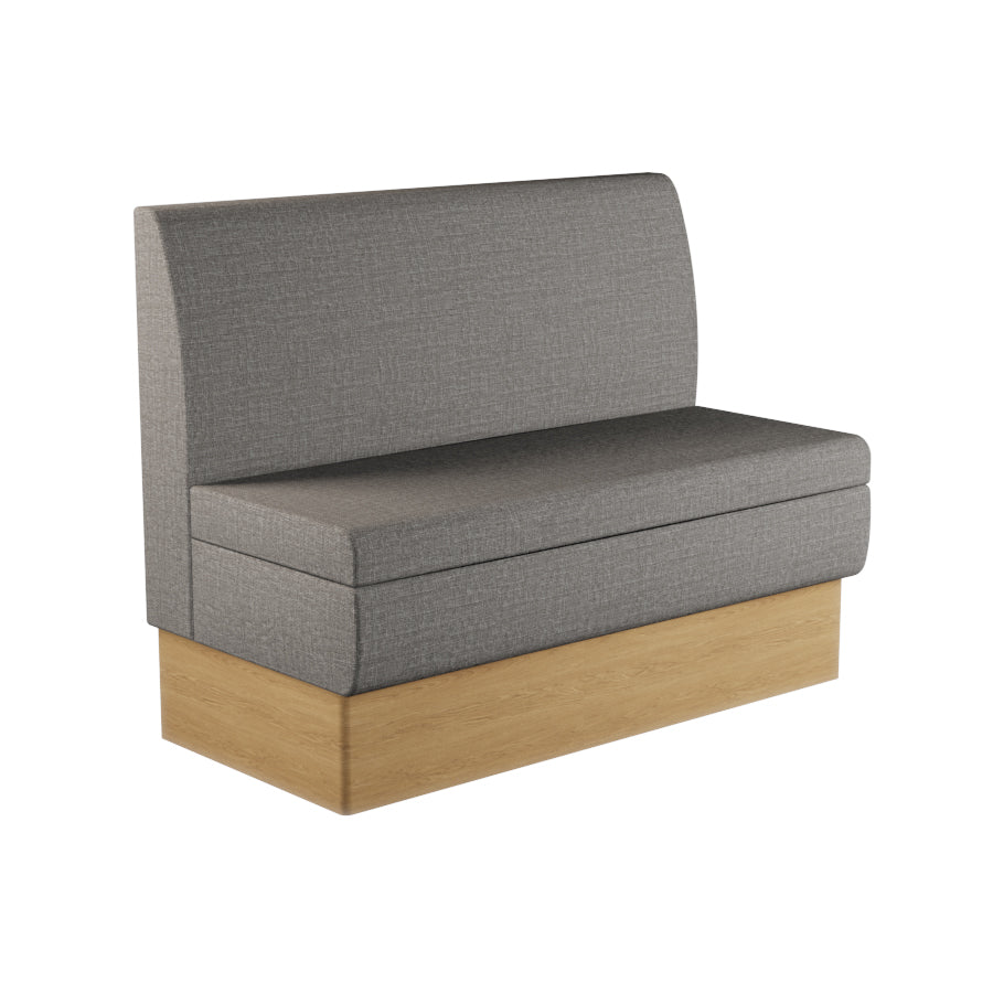 Straight Booth Seat - 1200mm Medium Unit