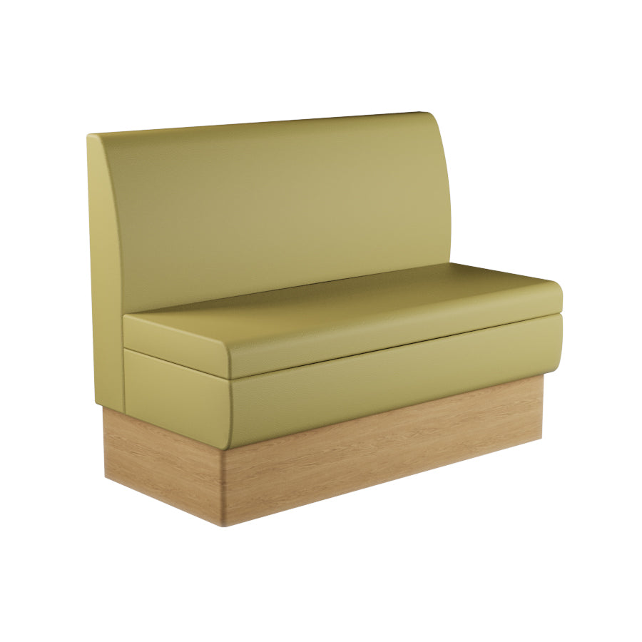 Straight Booth Seat - 1200mm Medium Unit