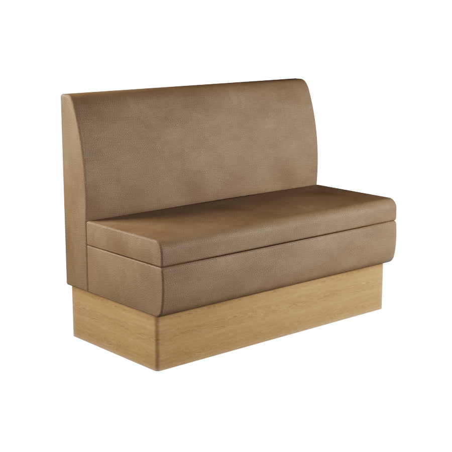 Straight Booth Seat - 1200mm Medium Unit