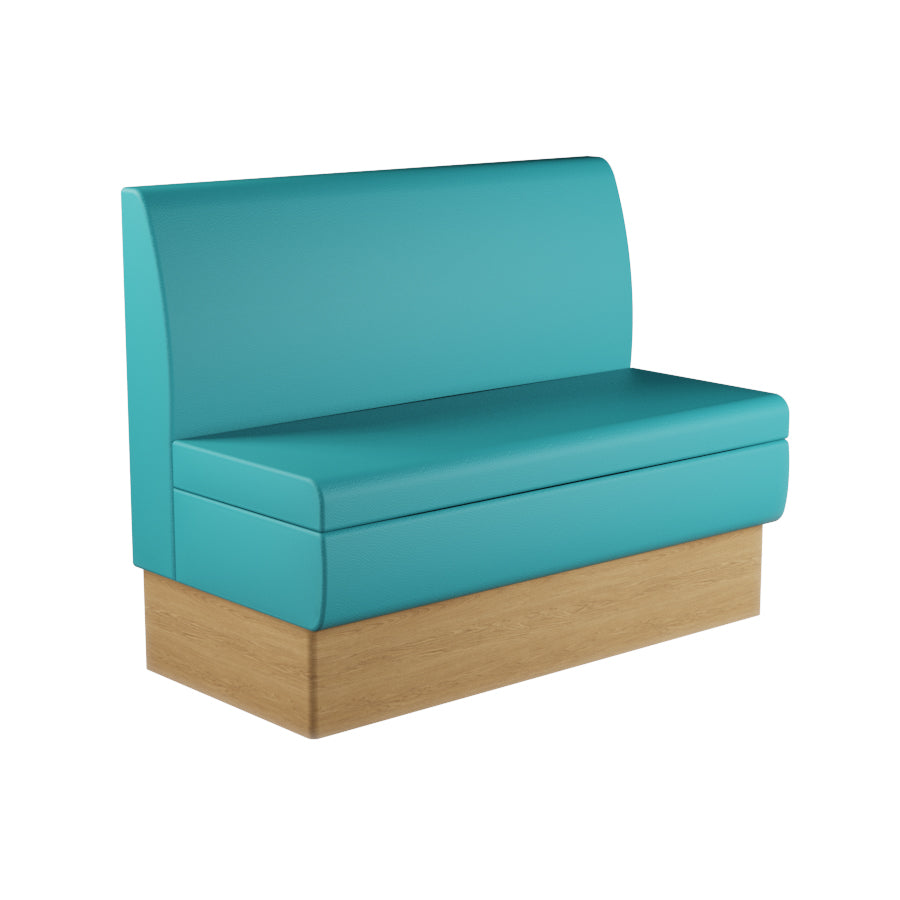 Straight Booth Seat - 1200mm Medium Unit