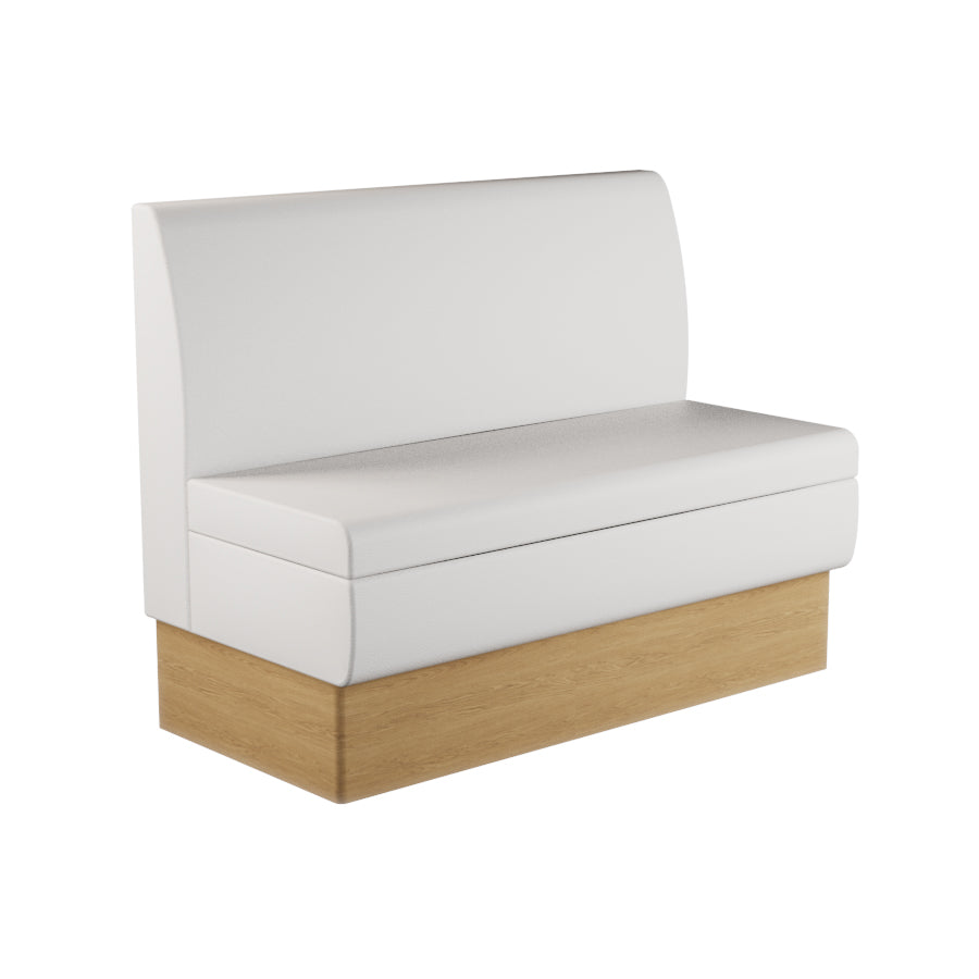 Straight Booth Seat - 1200mm Medium Unit