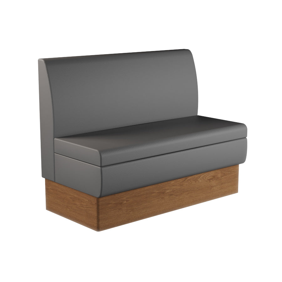 Straight Booth Seat - 1200mm Medium Unit