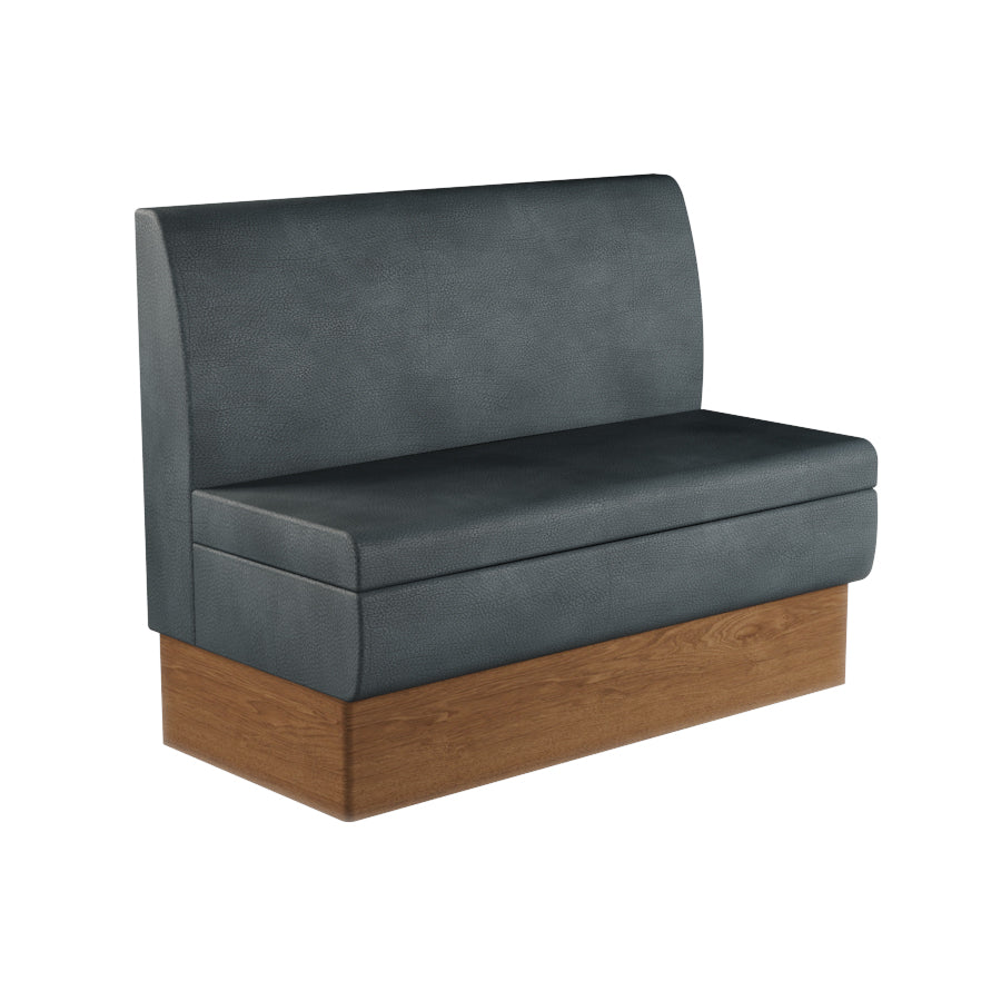 Straight Booth Seat - 1200mm Medium Unit