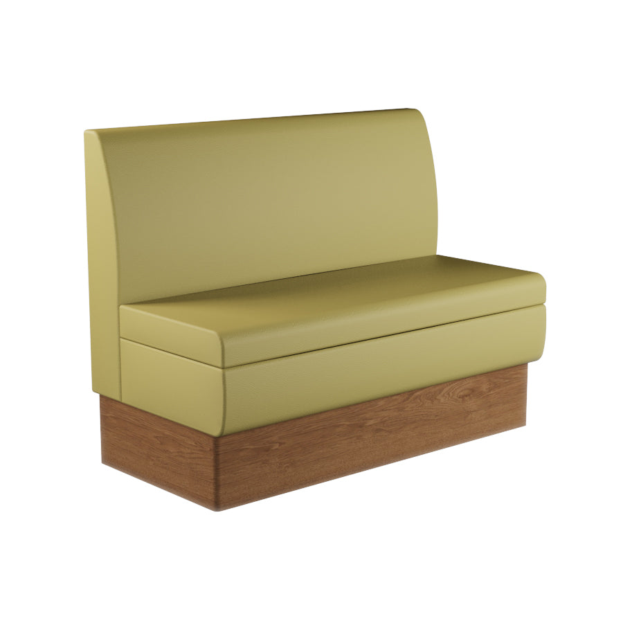 Straight Booth Seat - 1200mm Medium Unit