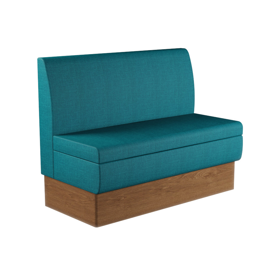 Straight Booth Seat - 1200mm Medium Unit