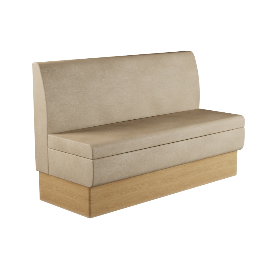Straight Booth Seat - 1500mm Large Unit