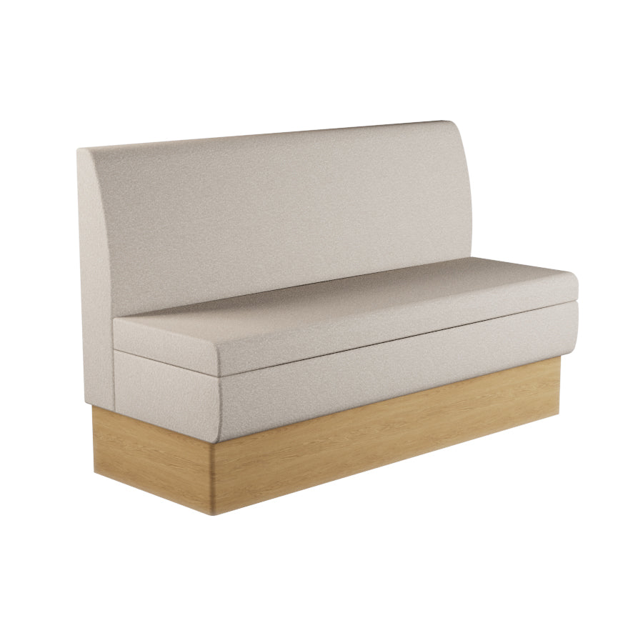 Straight Booth Seat - 1500mm Large Unit
