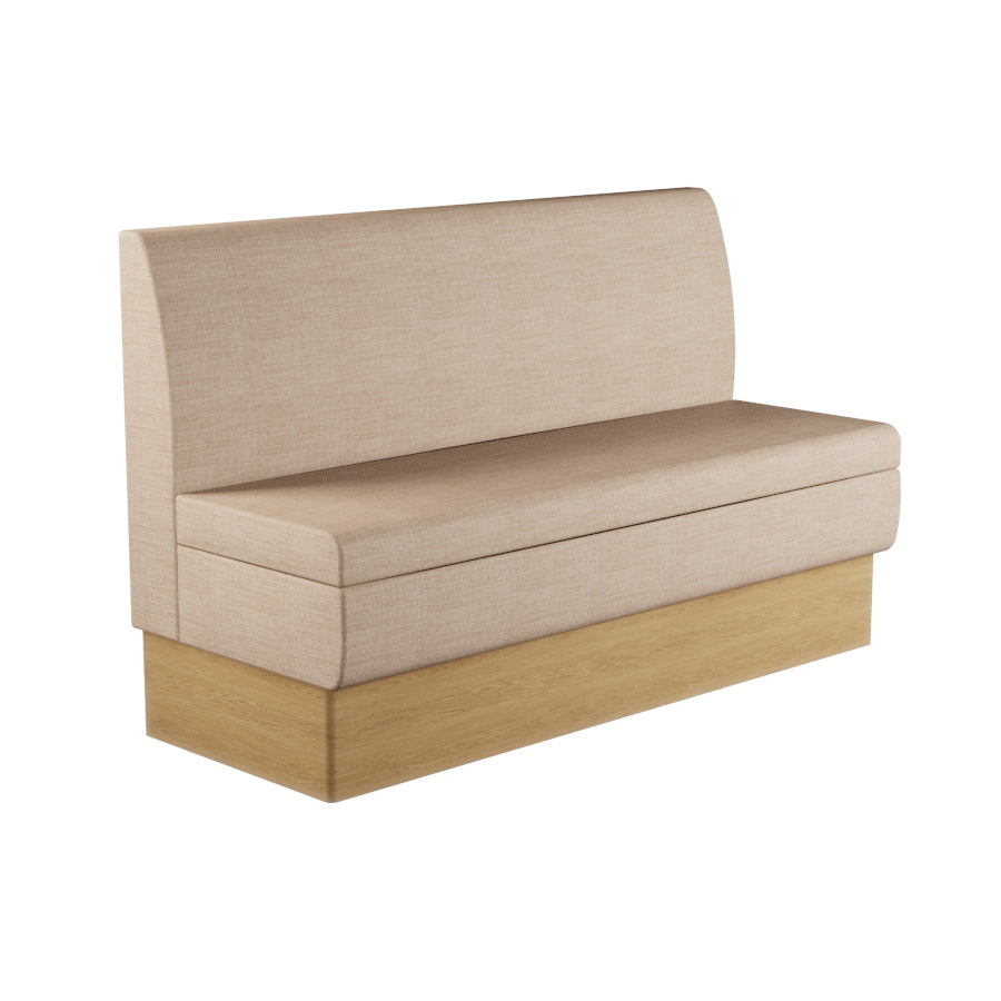 Straight Booth Seat - 1500mm Large Unit