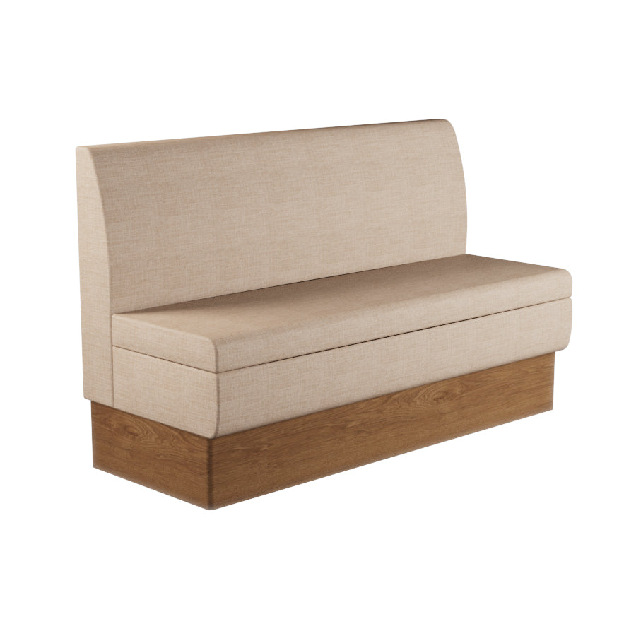 Straight Booth Seat - 1500mm Large Unit
