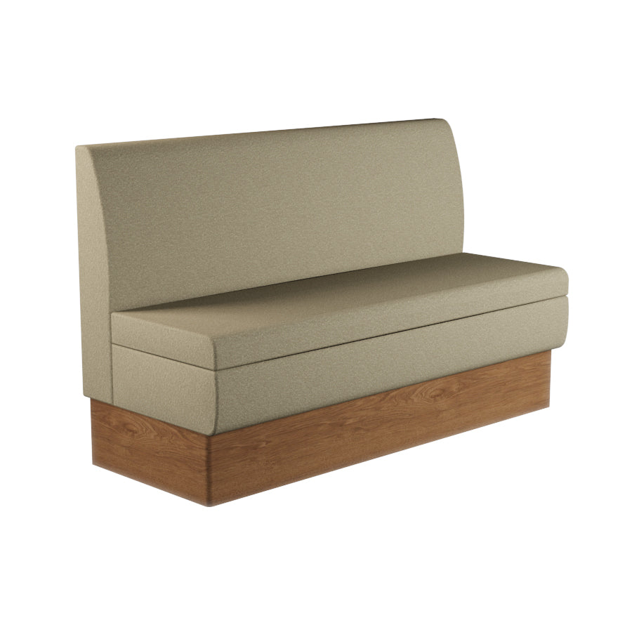 Straight Booth Seat - 1500mm Large Unit