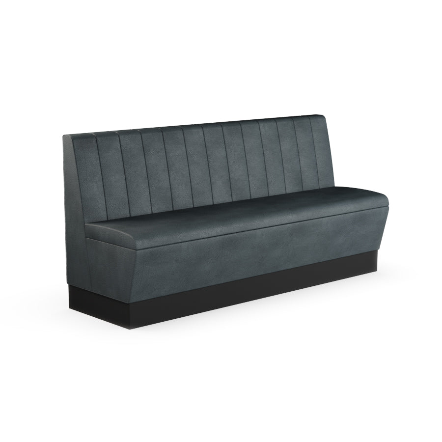 Fluted Straight Booth Seat - 1800mm Extra Large Unit