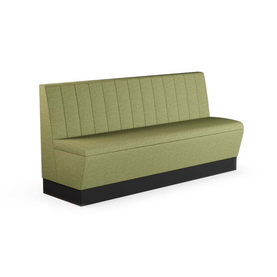 Fluted Straight Booth Seat - 1800mm Extra Large Unit