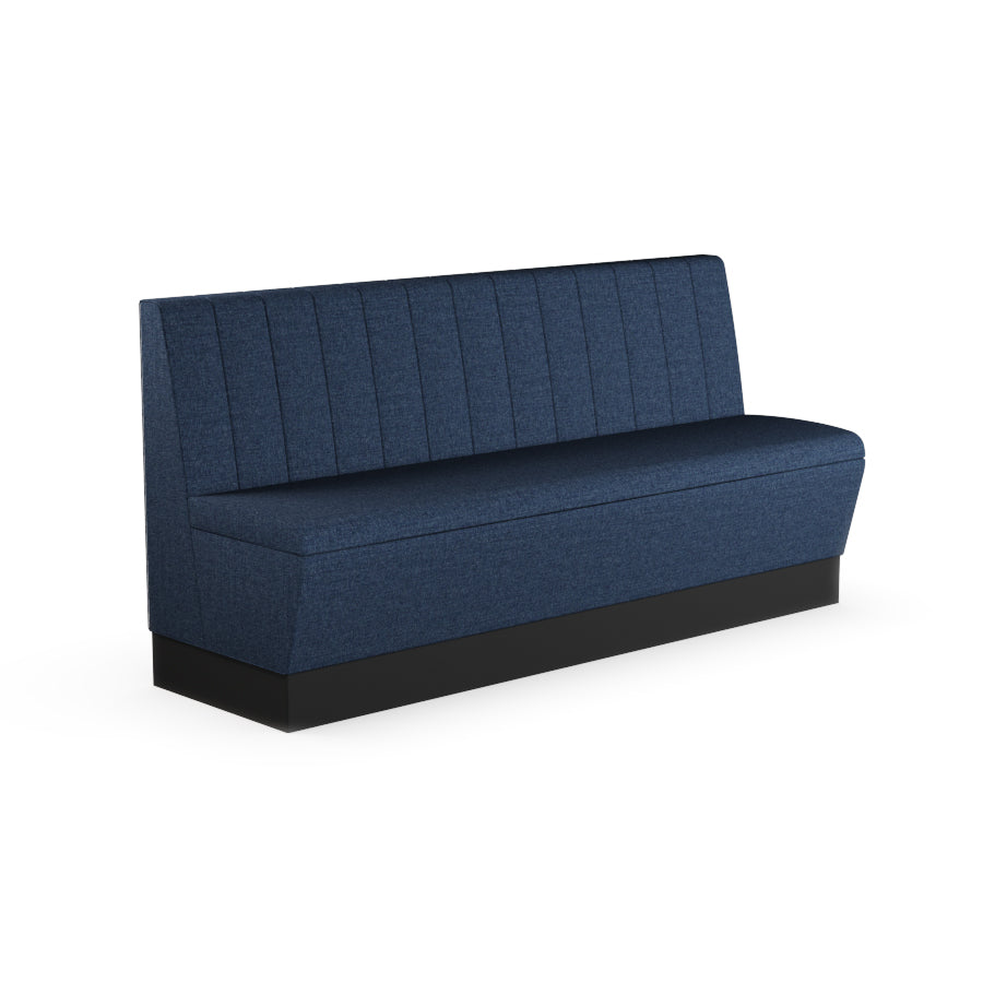 Fluted Straight Booth Seat - 1800mm Extra Large Unit