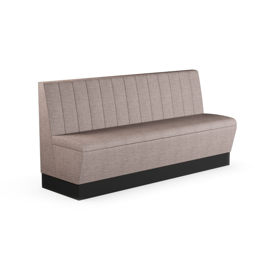 Fluted Straight Booth Seat - 1800mm Extra Large Unit