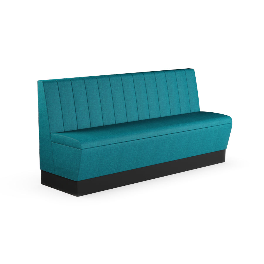 Fluted Straight Booth Seat - 1800mm Extra Large Unit