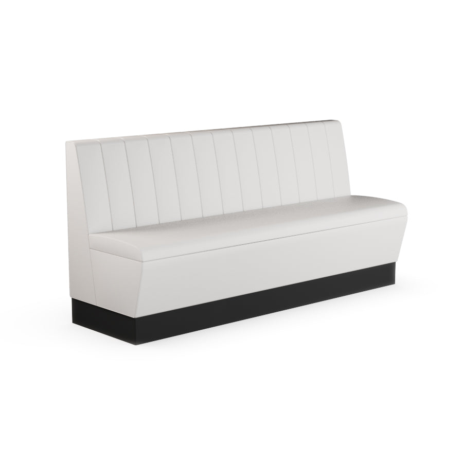 Fluted Straight Booth Seat - 1800mm Extra Large Unit