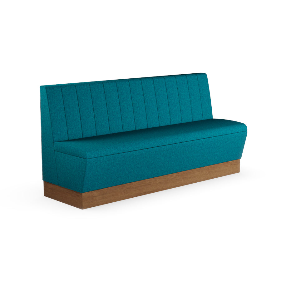 Fluted Straight Booth Seat - 1800mm Extra Large Unit