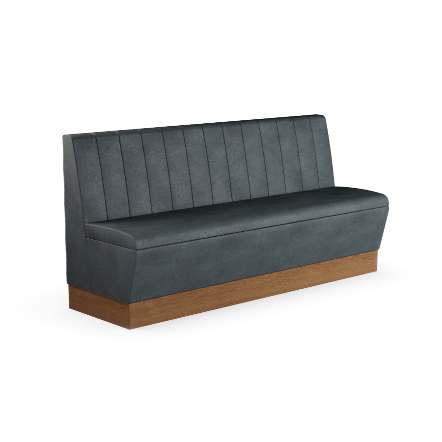 Fluted Straight Booth Seat - 1800mm Extra Large Unit