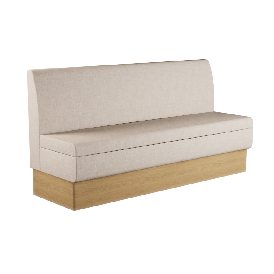 Straight Booth Seat - 1800mm Extra Large Unit