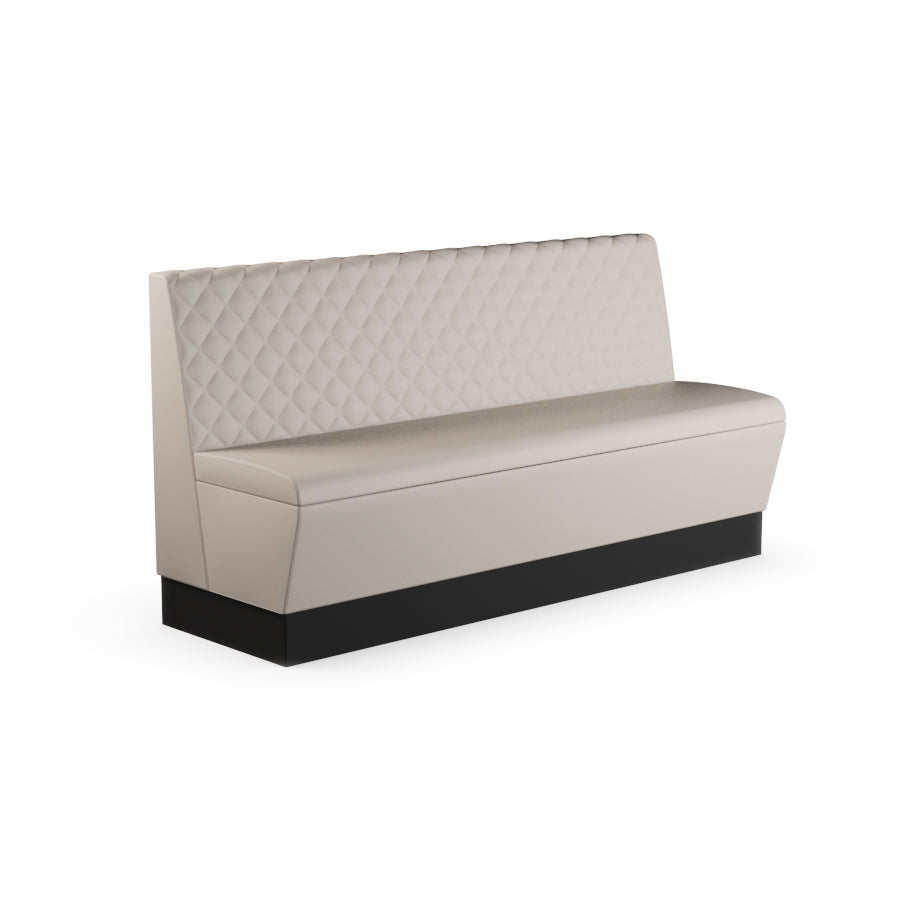Quilted Straight Booth Seat - 1800mm Extra Large Unit