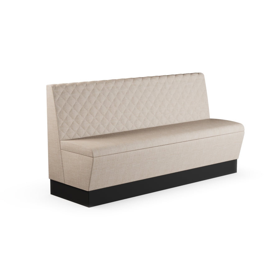 Quilted Straight Booth Seat - 1800mm Extra Large Unit