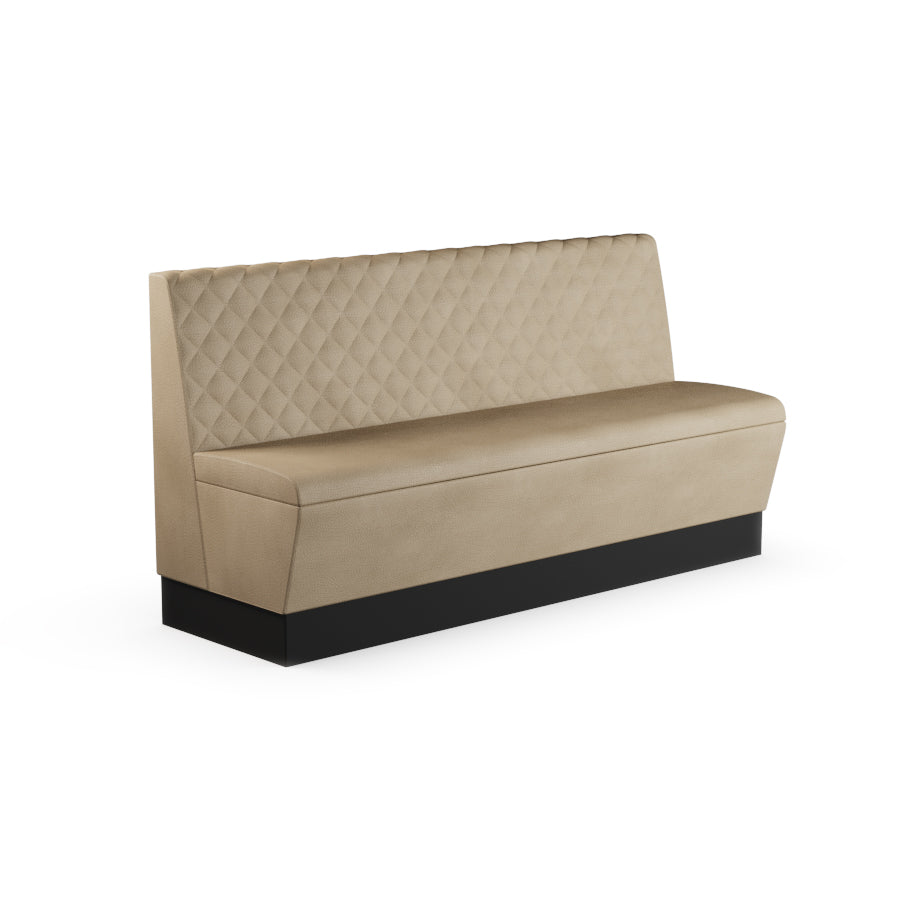Quilted Straight Booth Seat - 1800mm Extra Large Unit