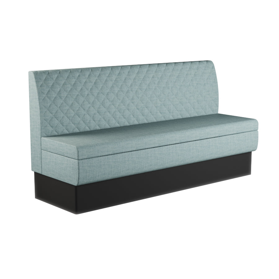 Quilted Straight Booth Seat - 1800mm Extra Large Unit