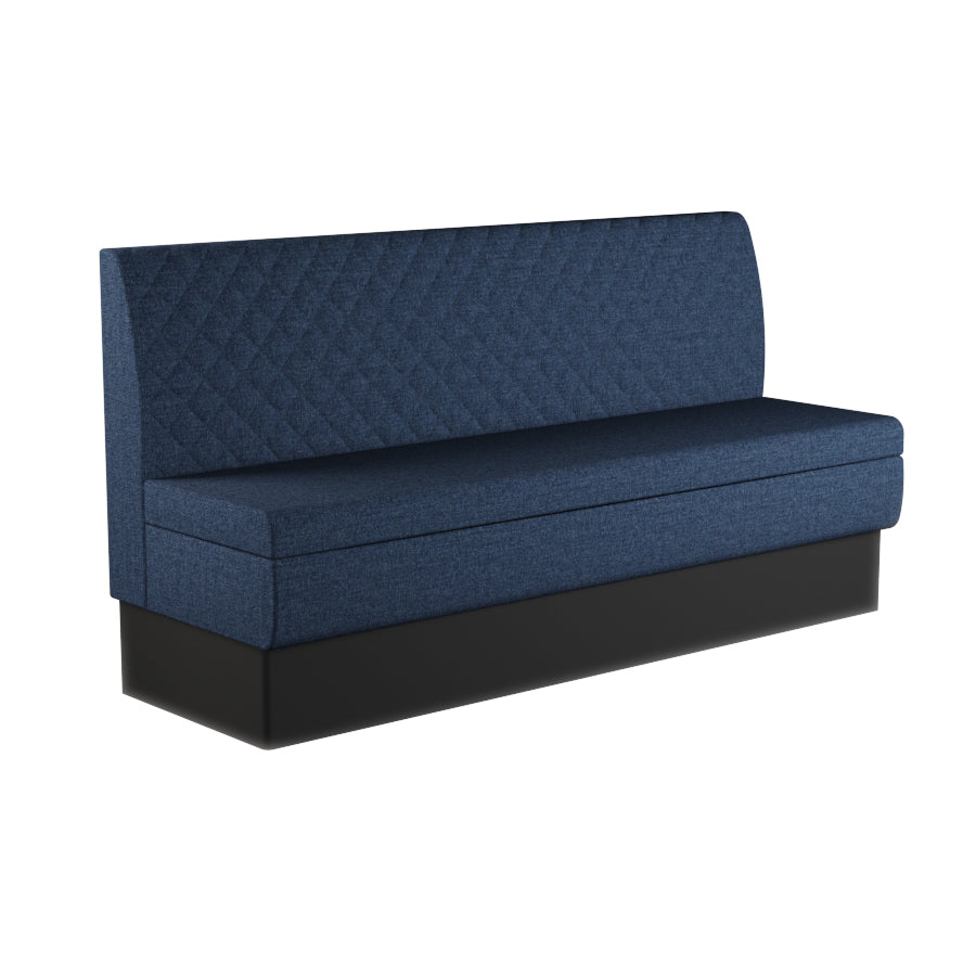 Quilted Straight Booth Seat - 1800mm Extra Large Unit