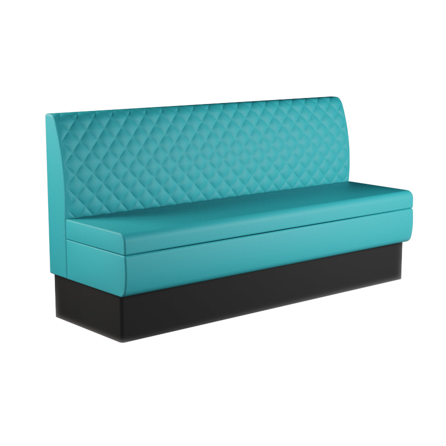 Quilted Straight Booth Seat - 1800mm Extra Large Unit
