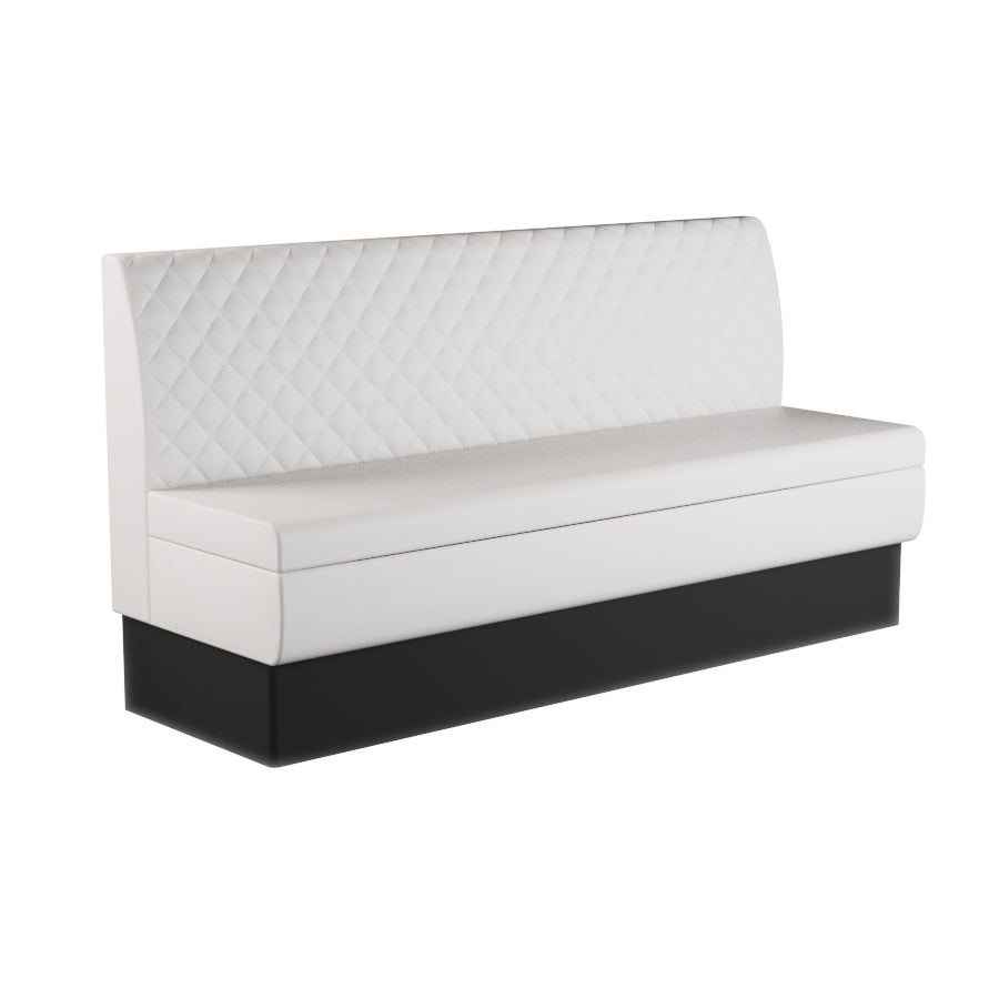 Quilted Straight Booth Seat - 1800mm Extra Large Unit