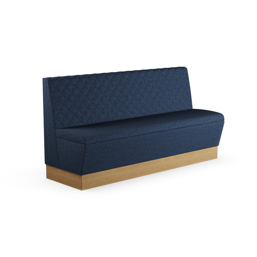 Quilted Straight Booth Seat - 1800mm Extra Large Unit