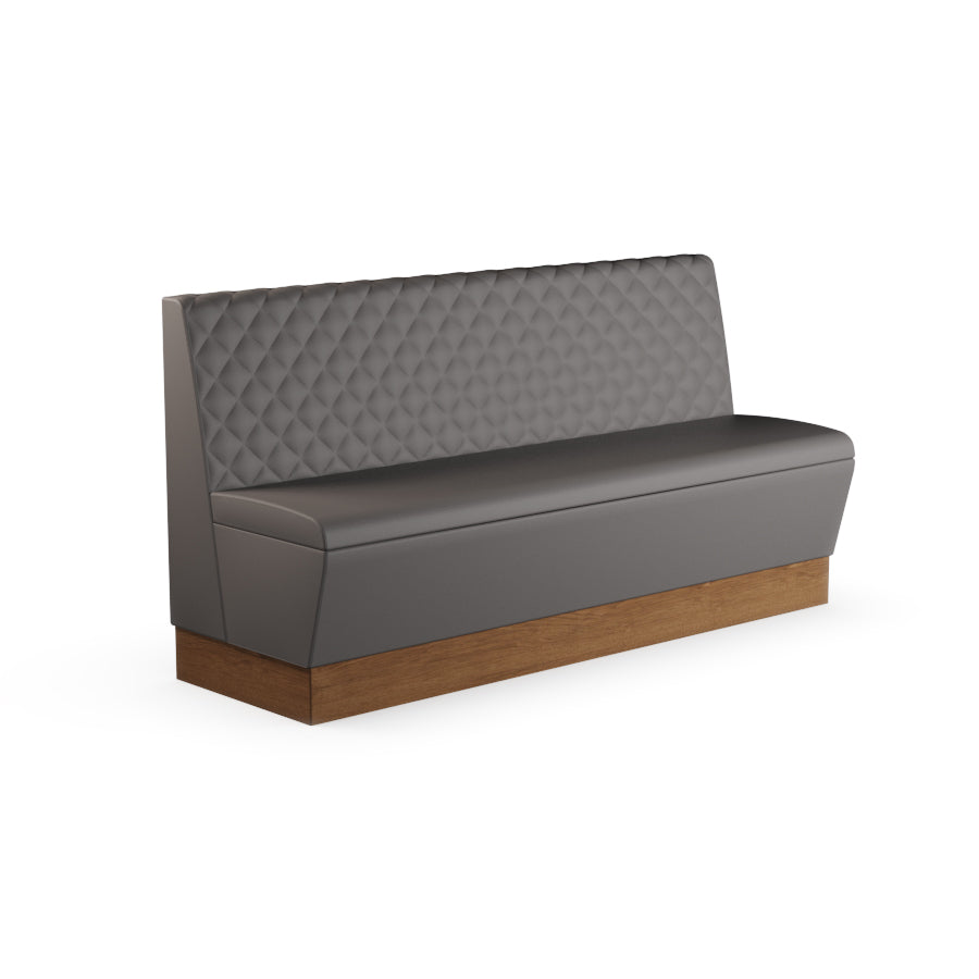 Quilted Straight Booth Seat - 1800mm Extra Large Unit