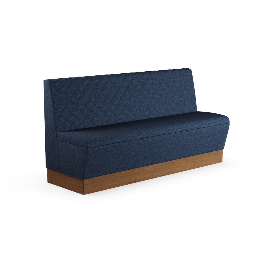 Quilted Straight Booth Seat - 1800mm Extra Large Unit