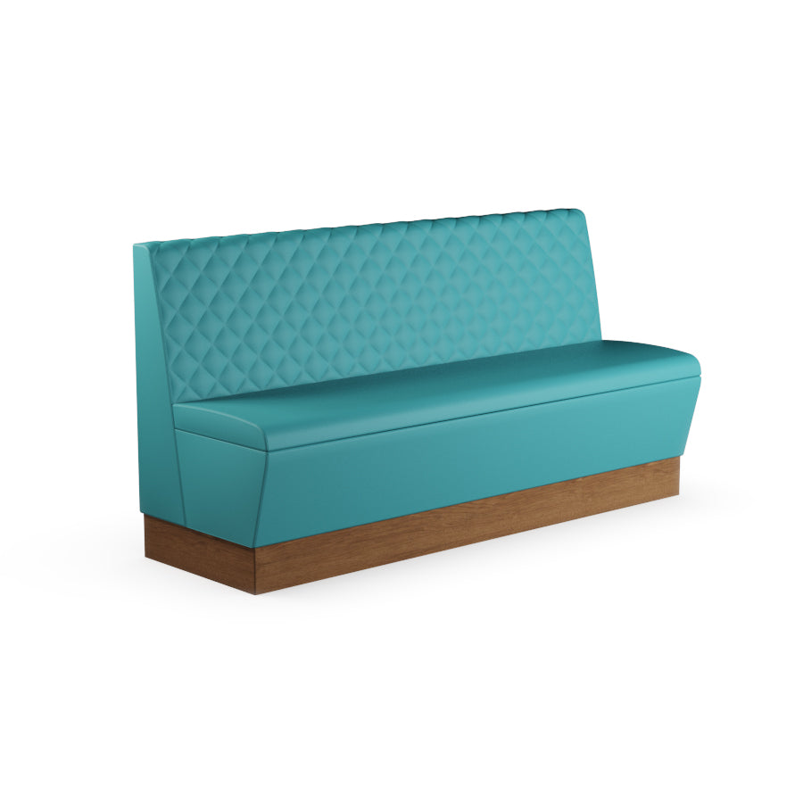 Quilted Straight Booth Seat - 1800mm Extra Large Unit