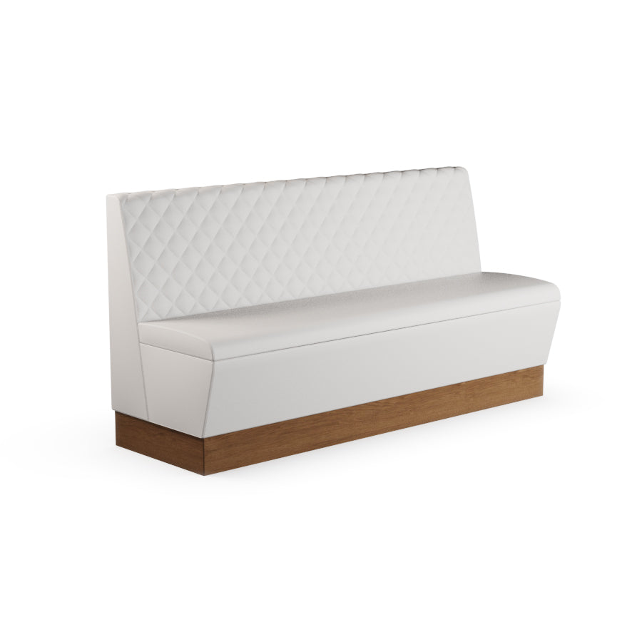 Quilted Straight Booth Seat - 1800mm Extra Large Unit