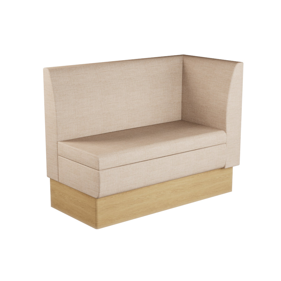 Extended Corner Booth Unit