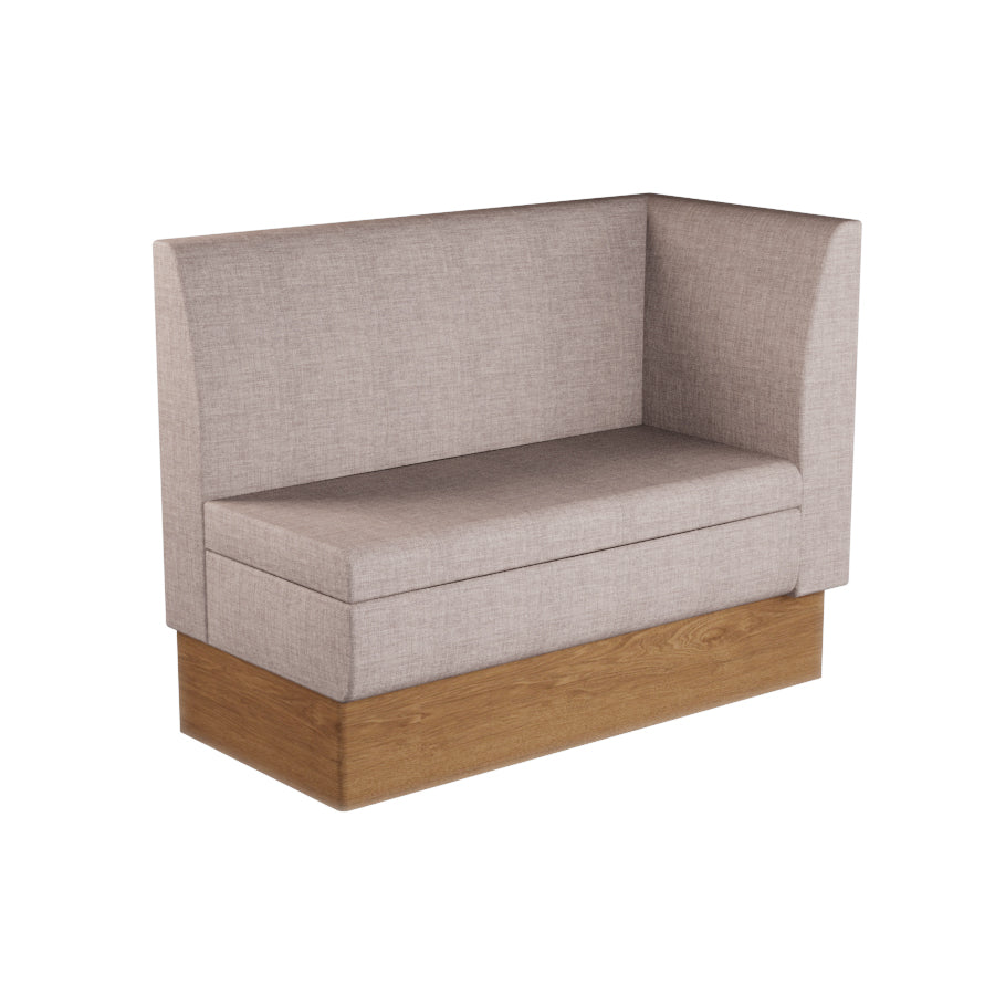 Extended Corner Booth Unit