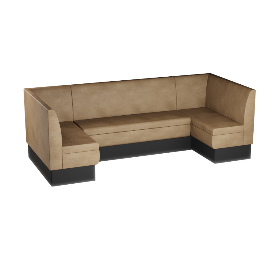 Large U-Shaped Booth Set