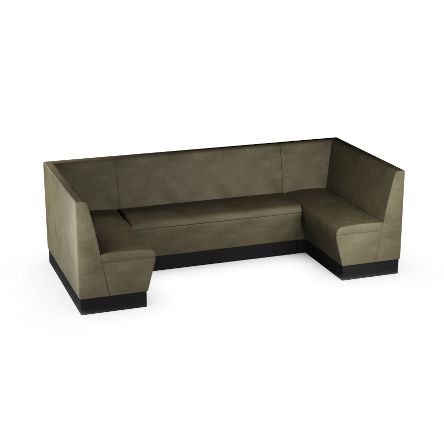 Large U-Shaped Booth Set