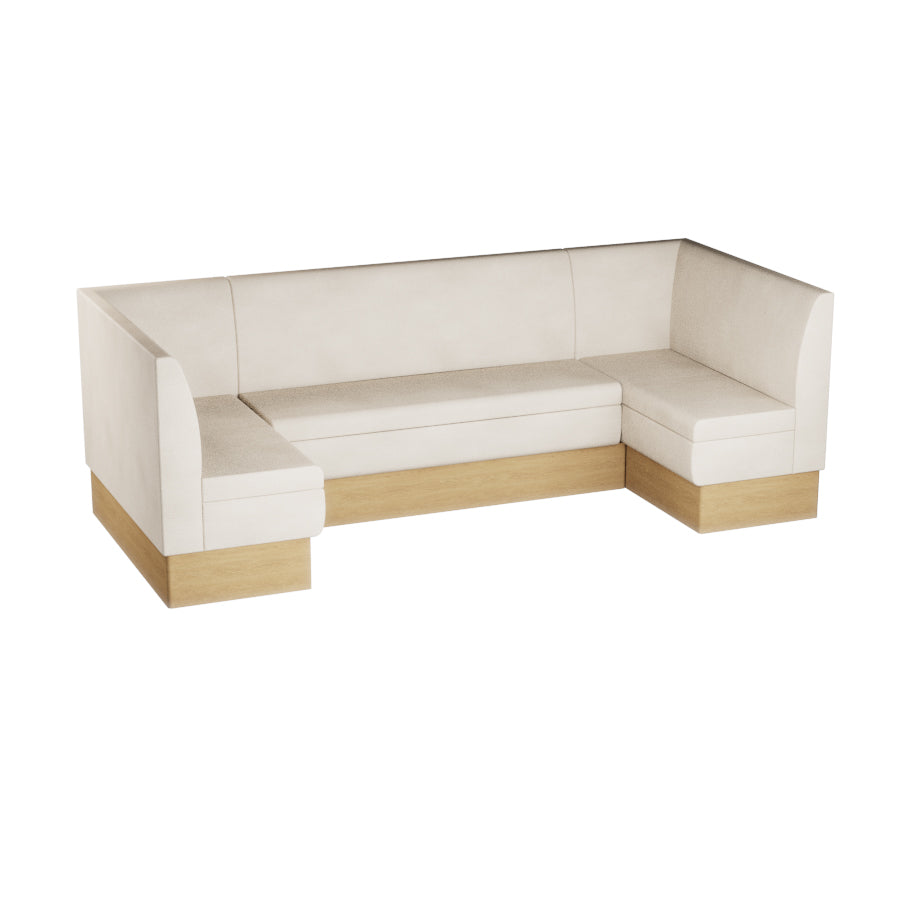 Large U-Shaped Booth Set