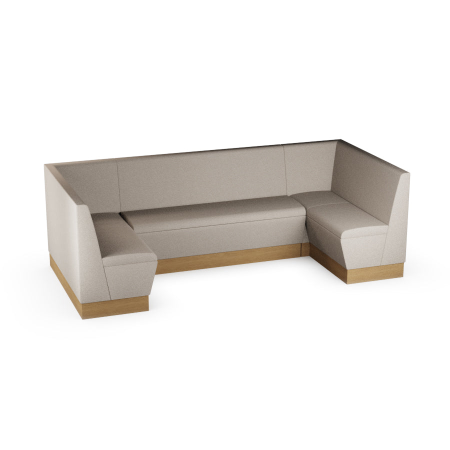 Large U-Shaped Booth Set