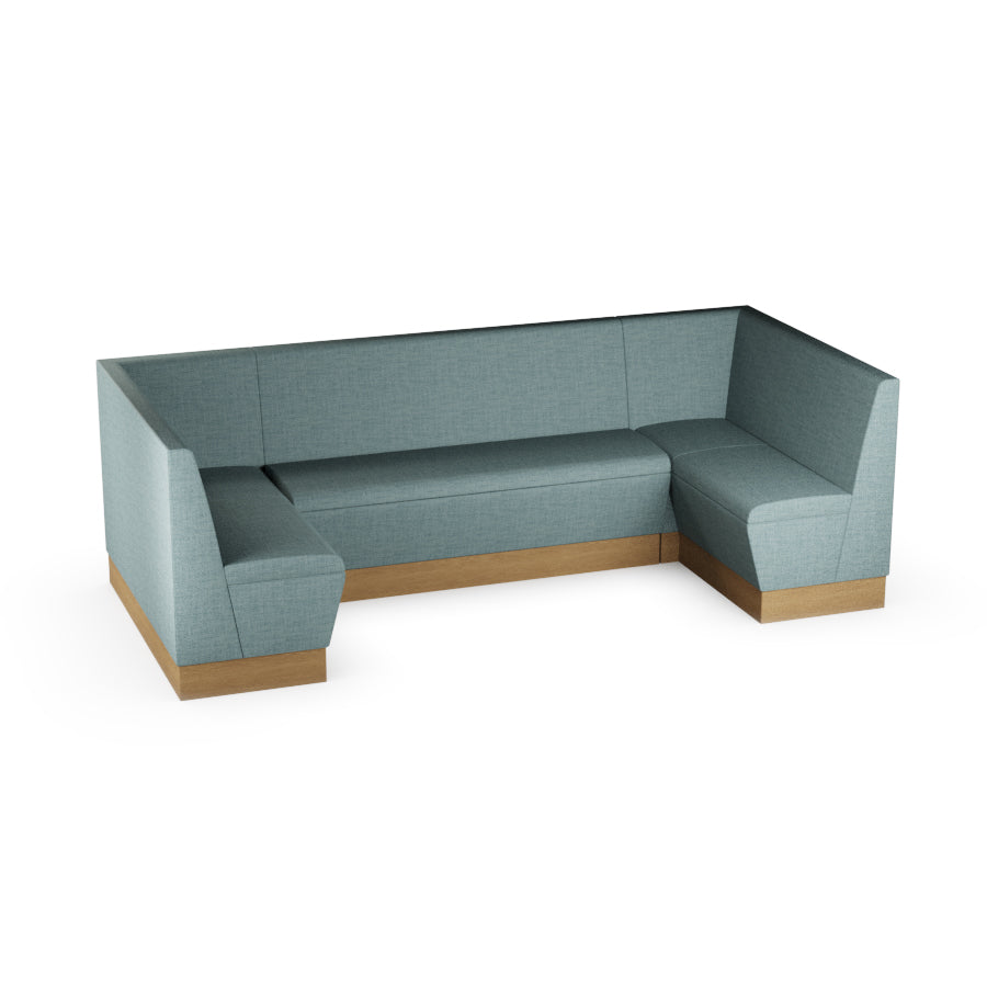 Large U-Shaped Booth Set