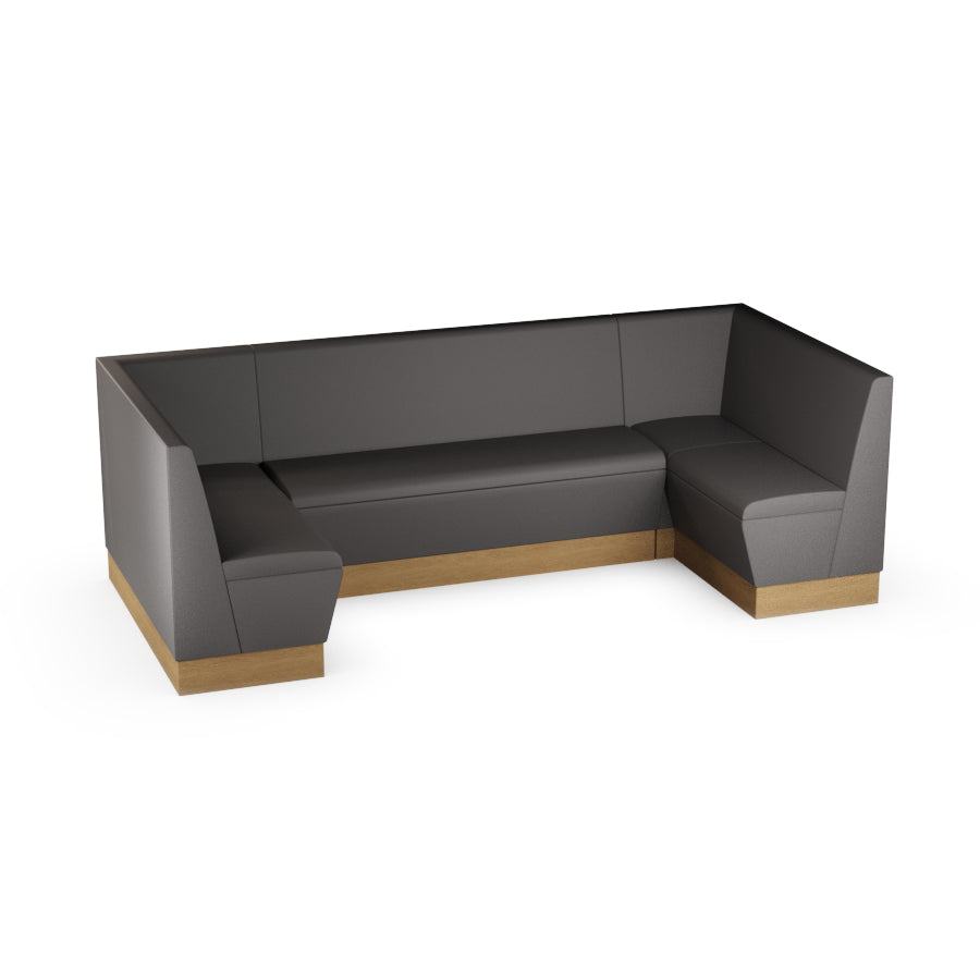 Large U-Shaped Booth Set