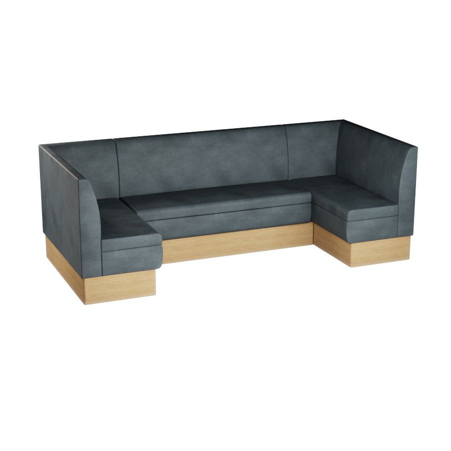 Large U-Shaped Booth Set