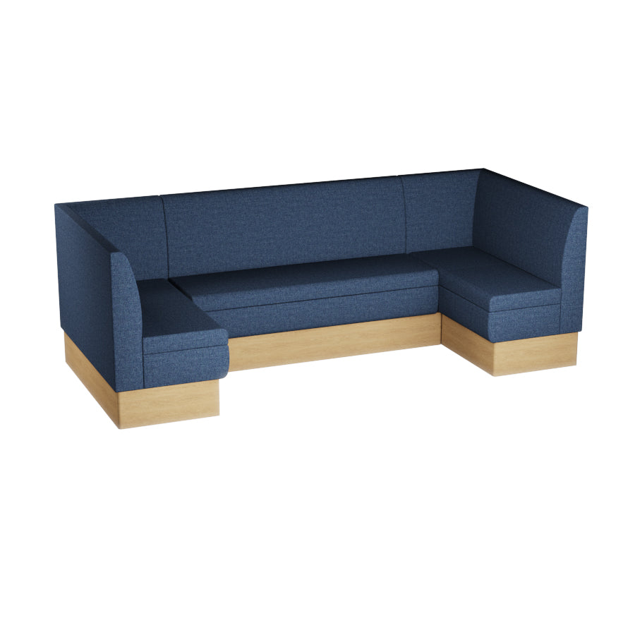 Large U-Shaped Booth Set