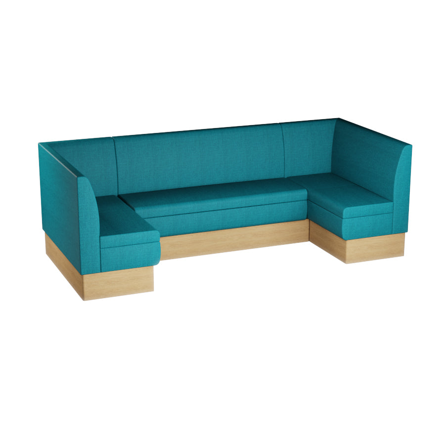 Large U-Shaped Booth Set