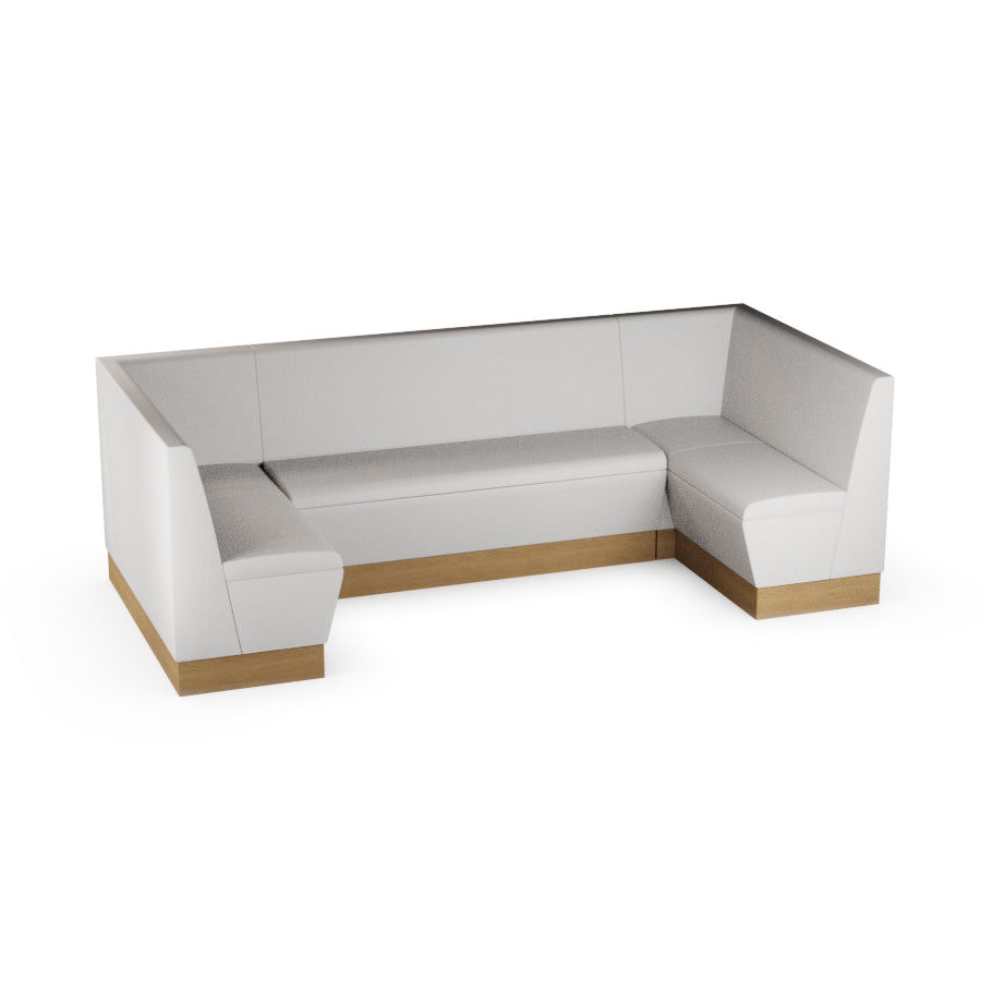 Large U-Shaped Booth Set