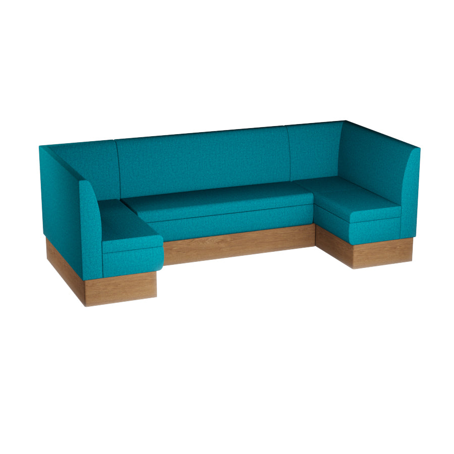 Large U-Shaped Booth Set