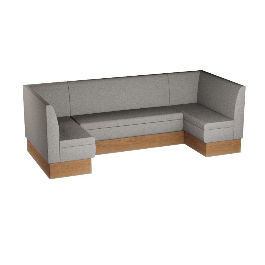 Large U-Shaped Booth Set