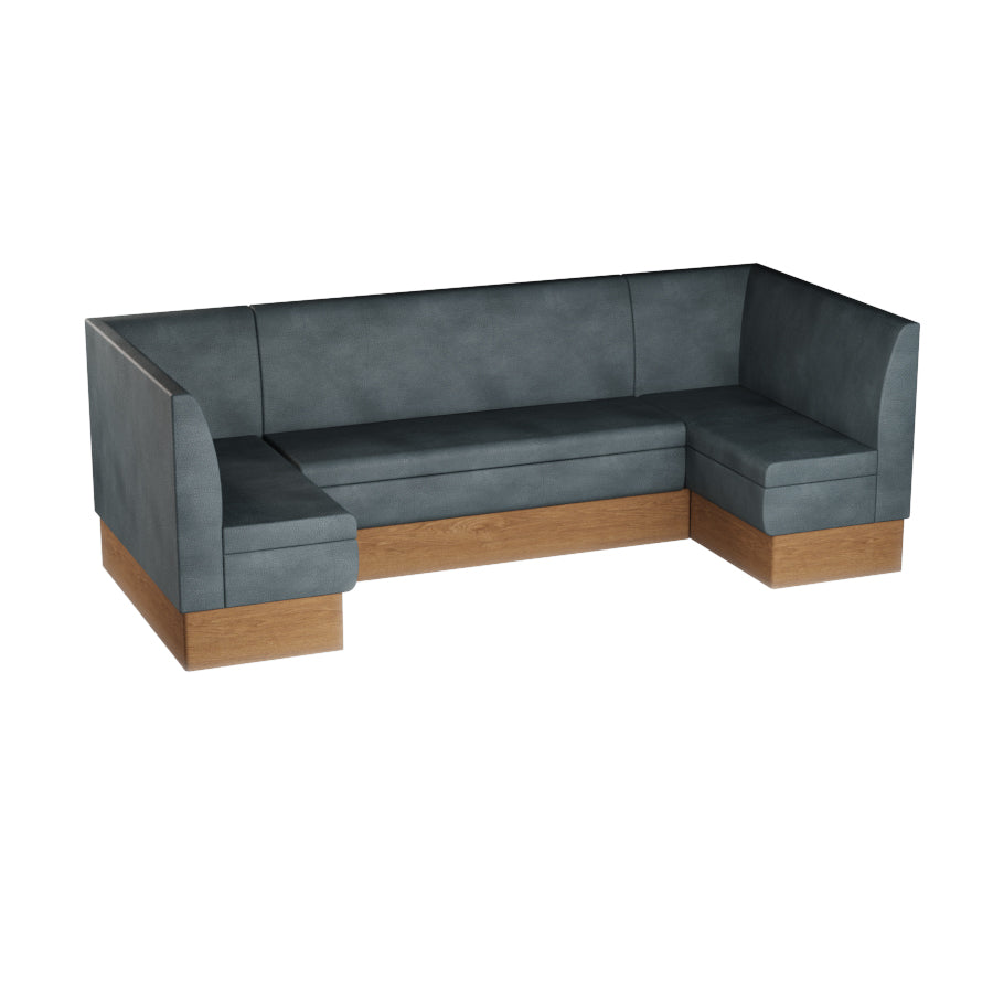 Large U-Shaped Booth Set